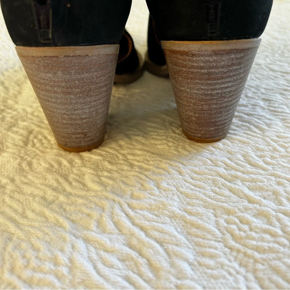 Free People Wilder Bootie, Black Suede, size 39.5 (9.5)